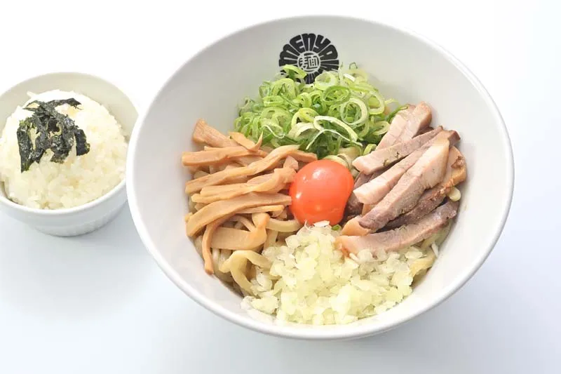 まぜそば+白飯